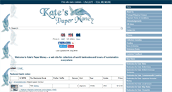 Desktop Screenshot of katespapermoney.co.uk